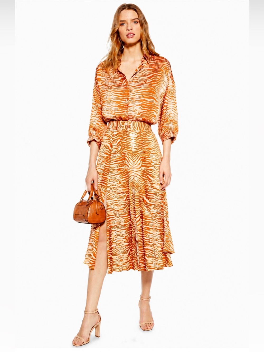 TOPSHOP Zebra Print Co-Ord